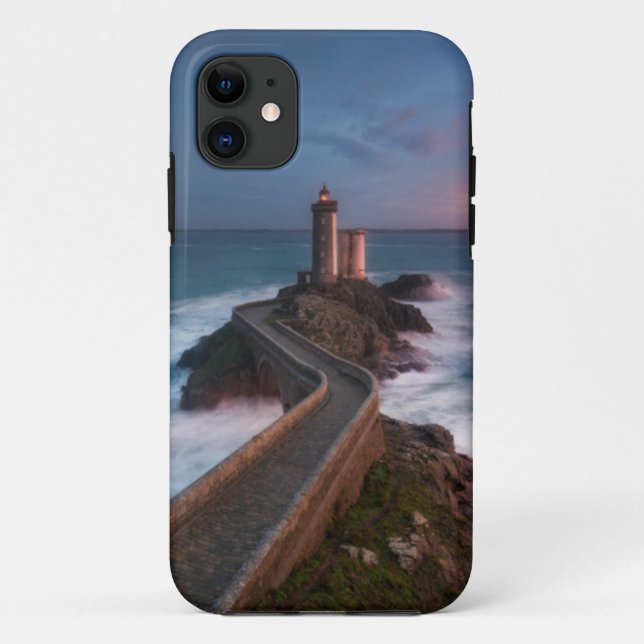 Lighthouse Sunset Plouzané | Finistère, Brittany Case-Mate iPhone Case (Back)
