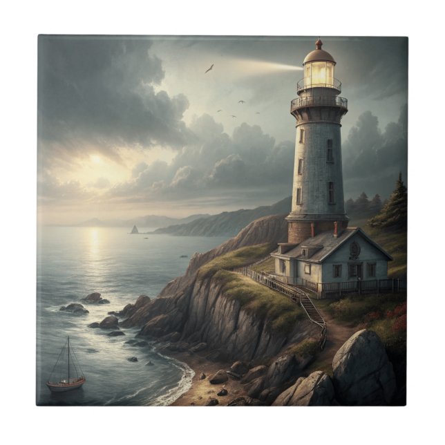 Lighthouse Tile (Front)