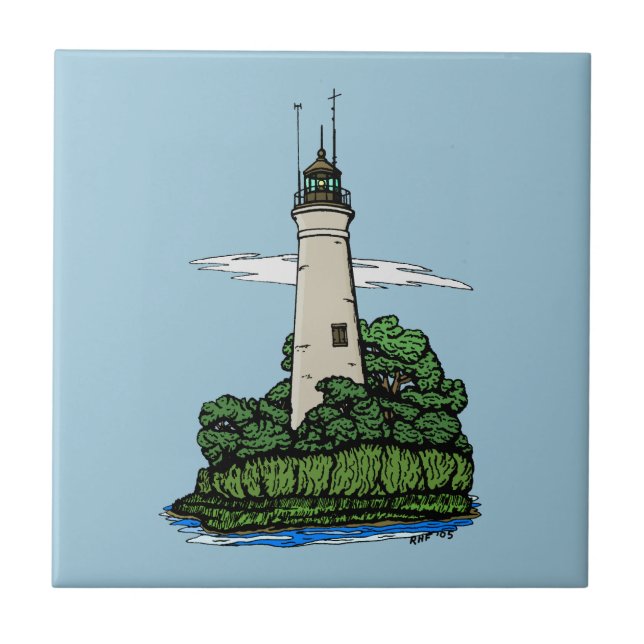 Lighthouse Tile (Front)