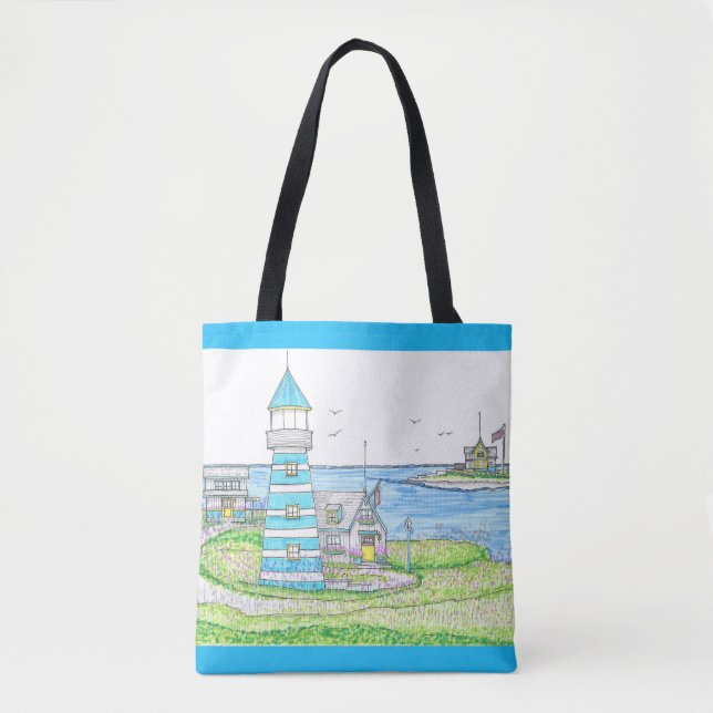 Lighthouse Tote Bag (Front)