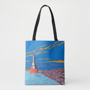 Lighthouse Tote Bag