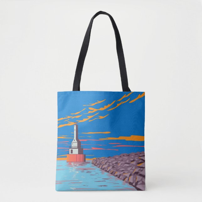 Lighthouse Tote Bag (Front)