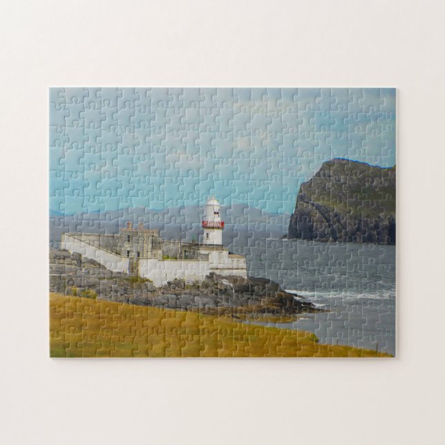 Lighthouse Valentia Island Kerry. Jigsaw Puzzle (Horizontal)