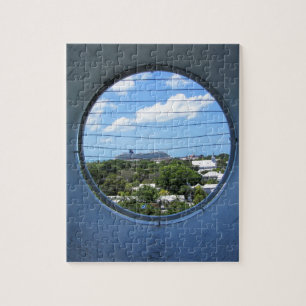 Lighthouse view of Mallory Square Jigsaw Puzzle