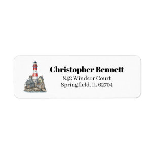 Lighthouse Village Return Label
