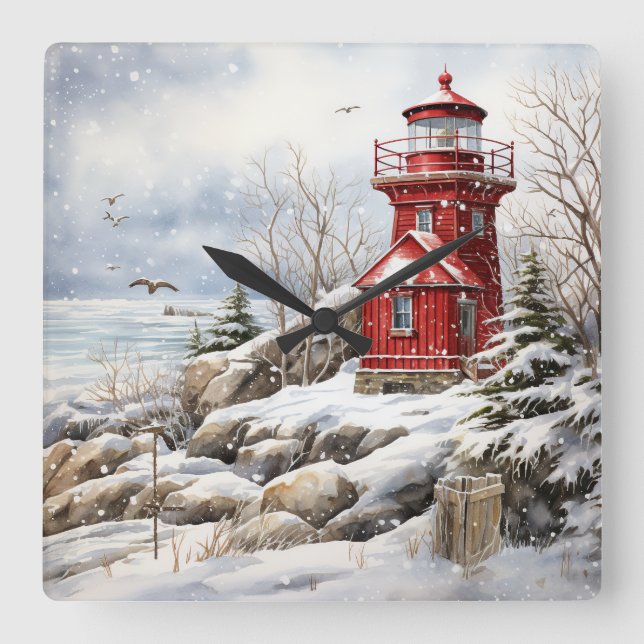 Lighthouse Wall Clock (Front)