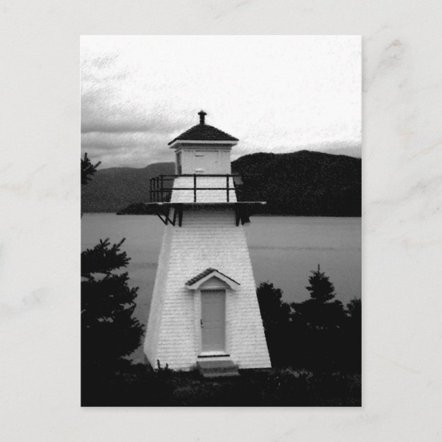 Lighthouse, Woody Point, NL, Canada Postcard (Front)
