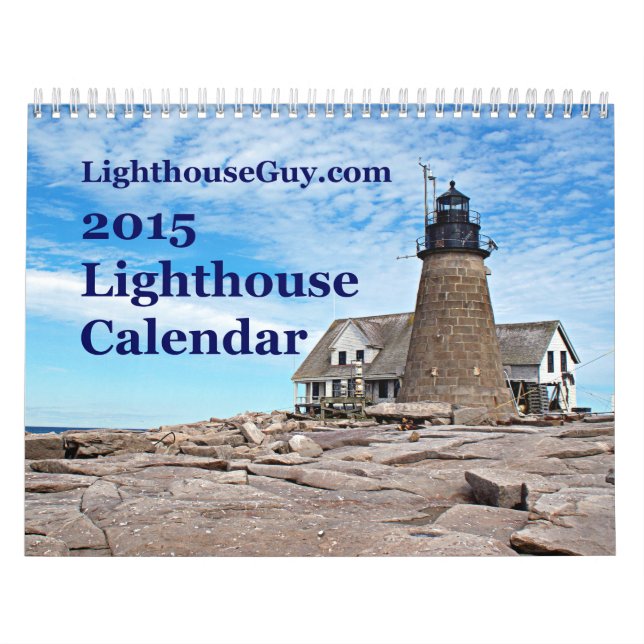 LighthouseGuy.com 2015 Lighthouse Calendar (Cover)