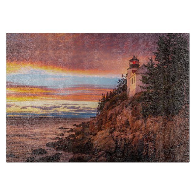 Lighthouses | Acadia National Park Maine Cutting Board (Front)