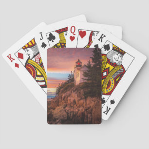 Lighthouses Acadia National Park Maine Playing Cards
