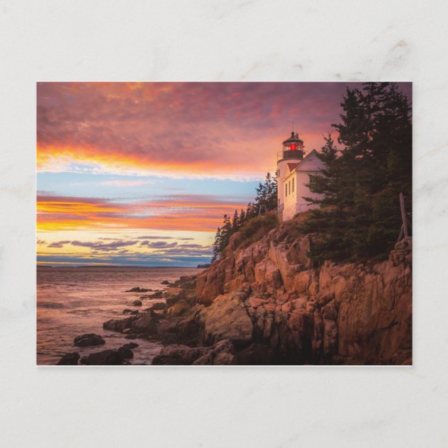 Lighthouses | Acadia National Park Maine Postcard (Front)
