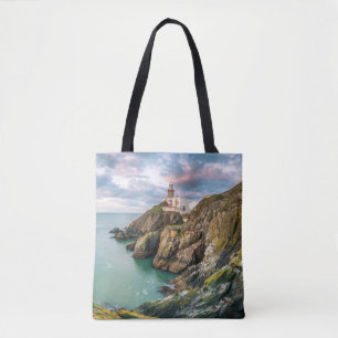 Lighthouses Baily Lighthouse Dublin, Ireland Tote Bag