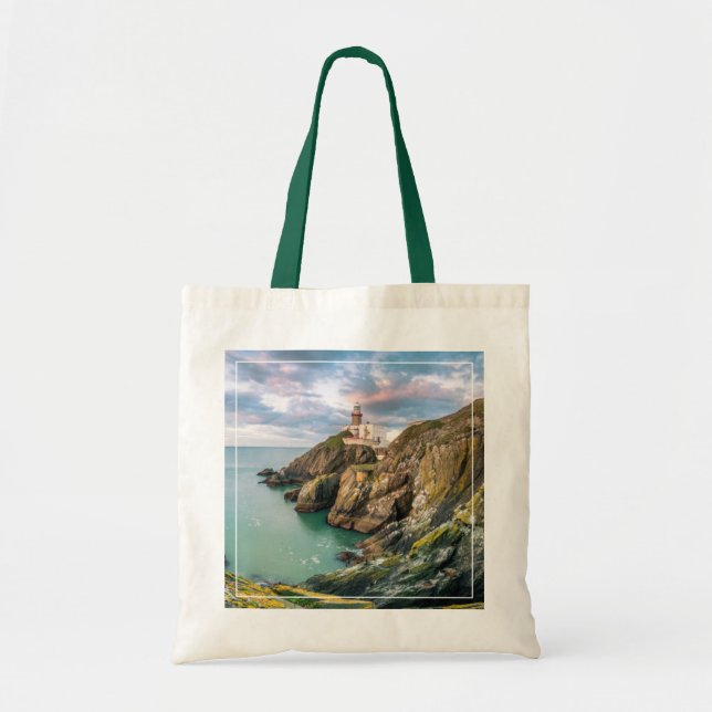 Lighthouses | Baily Lighthouse Dublin, Ireland Tote Bag (Front)