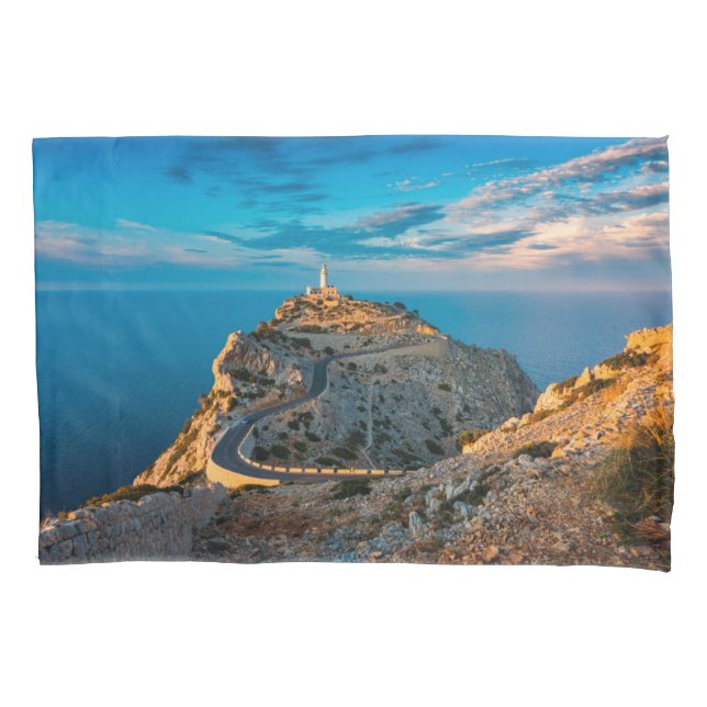 Lighthouses | Balearic Islands, Spain Pillowcase (Front)
