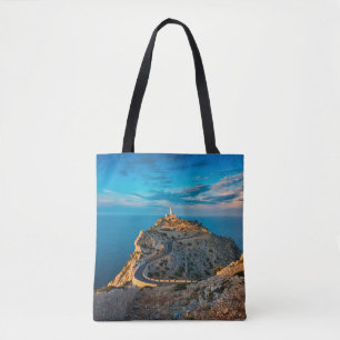 Lighthouses   Balearic Islands, Spain Tote Bag