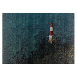 Lighthouses   Beachy Head Lighthouse England Cutting Board