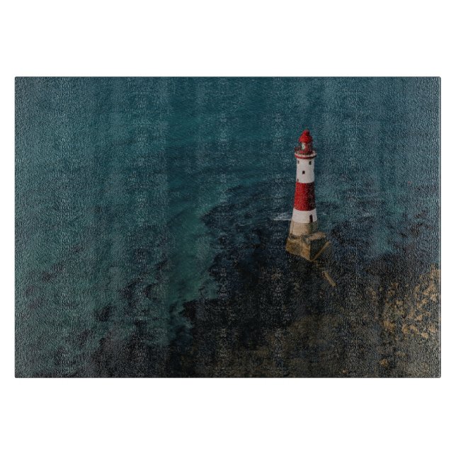 Lighthouses | Beachy Head Lighthouse England Cutting Board (Front)