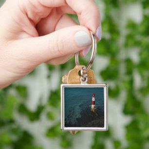 Lighthouses Beachy Head Lighthouse England Key Ring