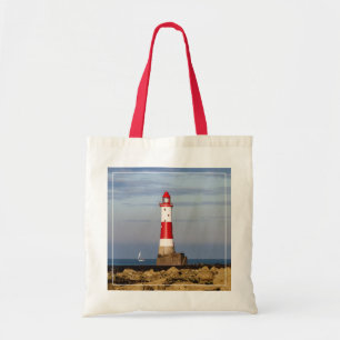 Lighthouses Beachy Head Lighthouse England Tote Bag