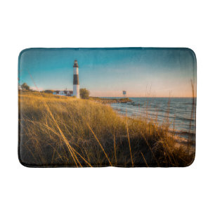 Lighthouses   Big Sable Lighthouse Ludington, MI Bath Mat