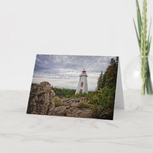 Lighthouses   Big Tub Harbour Tobermory Ontario Card