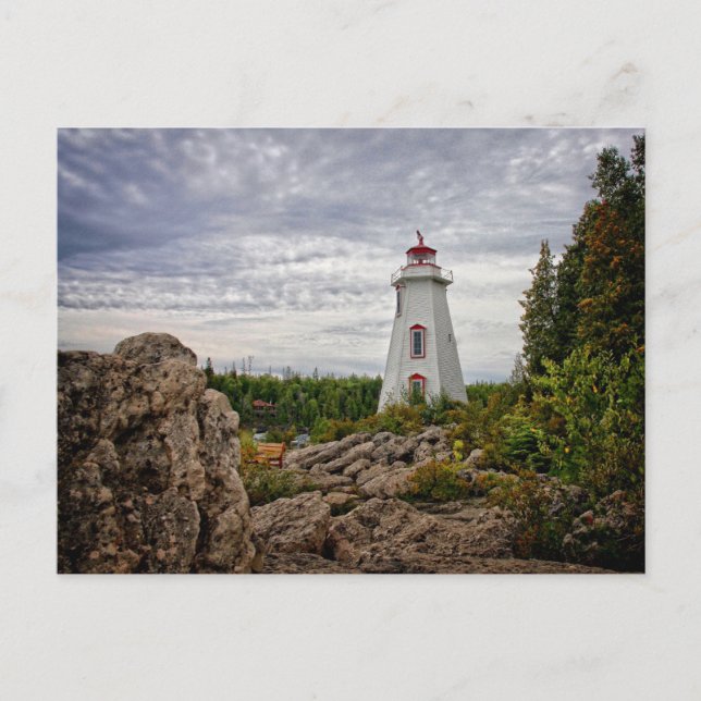 Lighthouses | Big Tub Harbour Tobermory Ontario Postcard (Front)