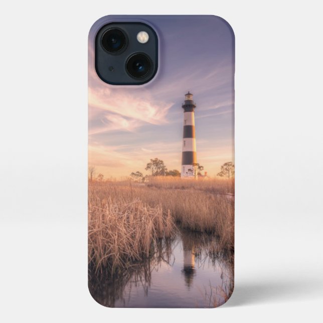 Lighthouses | Bodie Island Outerbanks NC iPhone Case (Back)