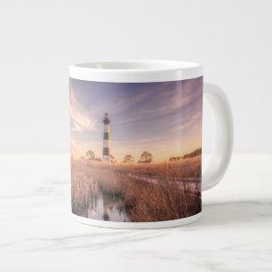 Lighthouses   Bodie Island Outerbanks NC Large Coffee Mug