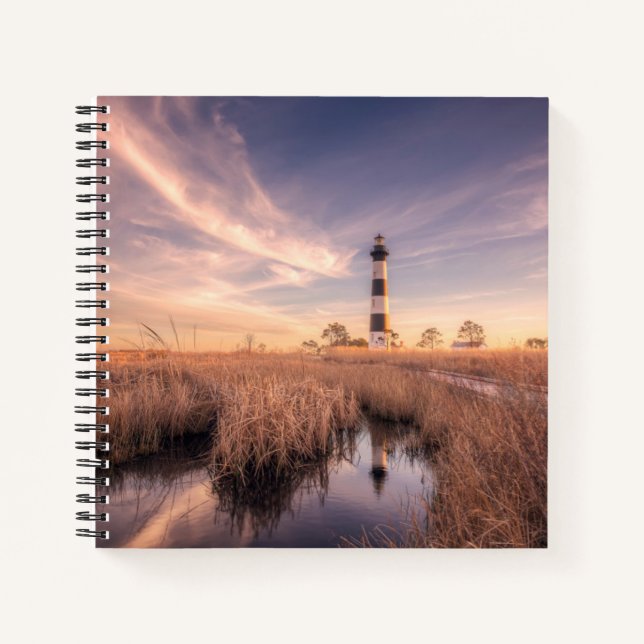 Lighthouses | Bodie Island Outerbanks NC Notebook (Front)