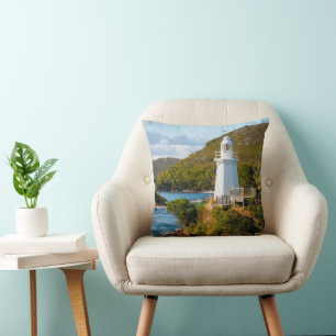 Lighthouses   Bonnet Island Lighthouse Cushion