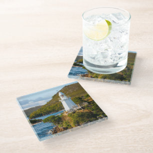 Lighthouses   Bonnet Island Lighthouse Glass Coaster