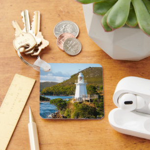 Lighthouses Bonnet Island Lighthouse Key Ring