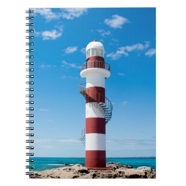Lighthouses | Cancun Quintana Roo Mexico Notebook (Front)