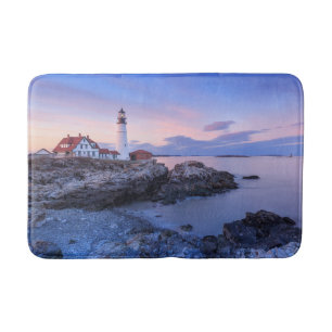 Lighthouses   Cape Elizabeth, Maine Bath Mat