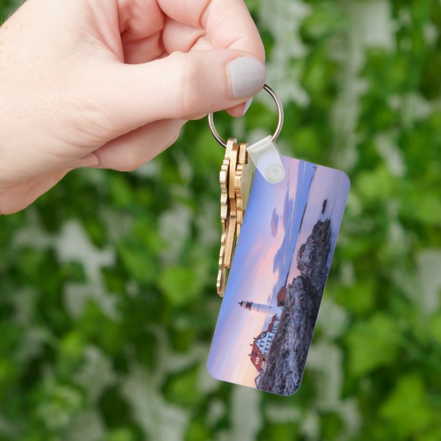 Lighthouses | Cape Elizabeth, Maine Key Ring (Hand)