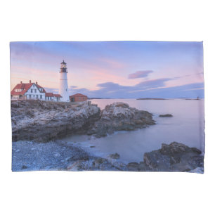 Lighthouses   Cape Elizabeth, Maine Pillowcase