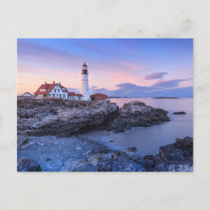 Lighthouses   Cape Elizabeth, Maine Postcard