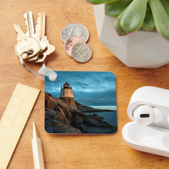 Lighthouses | Castle Hill Lighthouse Key Ring (Desk)