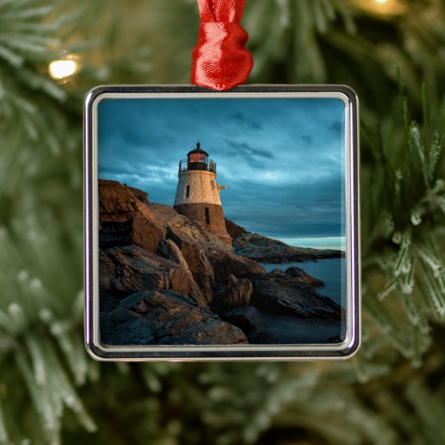 Lighthouses | Castle Hill Lighthouse Metal Tree Decoration (Tree)