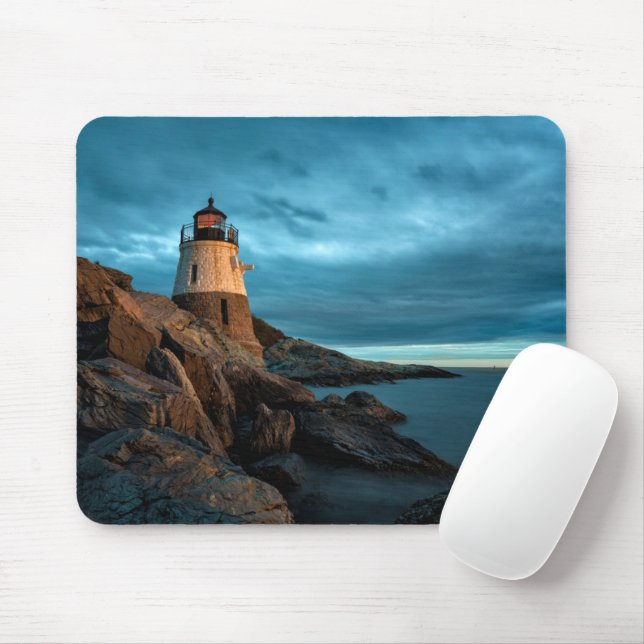 Lighthouses | Castle Hill Lighthouse Mouse Mat (With Mouse)