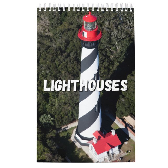 Lighthouses Collection Wall Calendar (Cover)