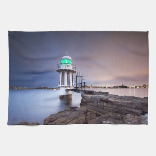 Lighthouses Cremorne Point Lighthouse Australia Tea Towel
