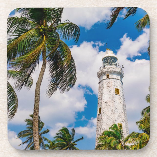 Lighthouses | Dewundara Matara Sri Lanka Coaster (Front)