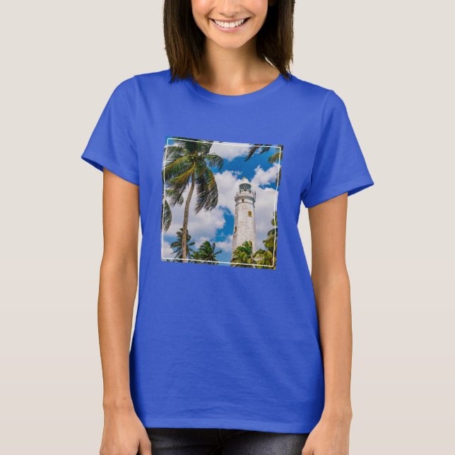 Lighthouses | Dewundara Matara Sri Lanka T-Shirt (Front)