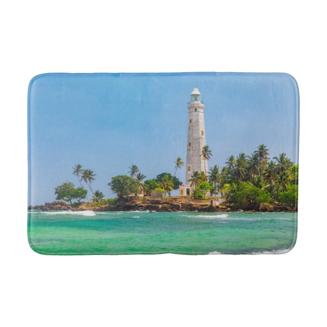 Lighthouses | Dewundara Sri Lanka Bath Mat (Front)