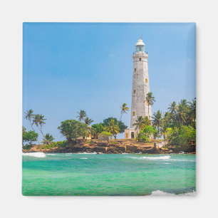 Lighthouses Dewundara Sri Lanka Magnet