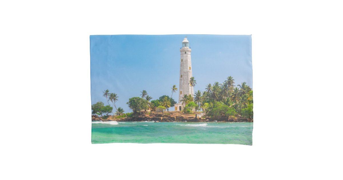 Lighthouses Dewundara Sri Lanka Pillowcase Zazzle