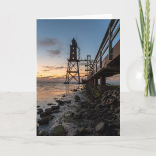 Lighthouses   Eversand-Oberfeue Germany Card
