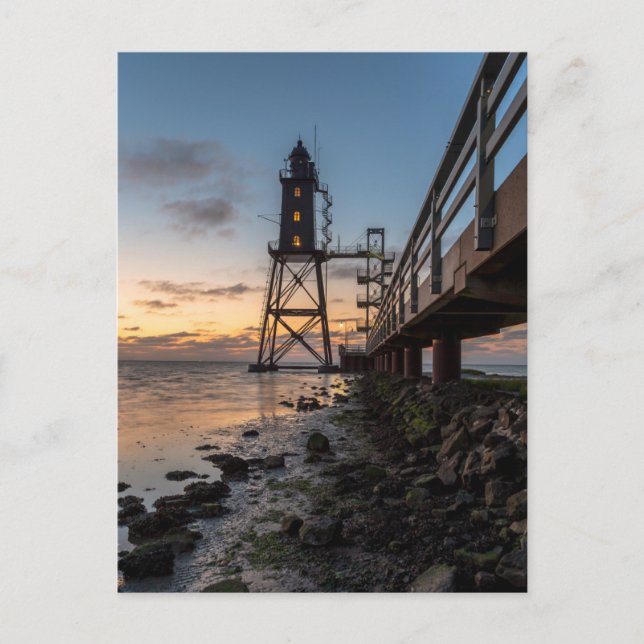 Lighthouses | Eversand-Oberfeue Germany Postcard (Front)