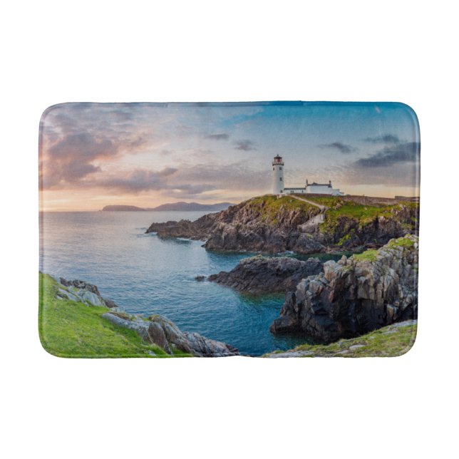 Lighthouses | Fanad Head Lighthouse Ireland Bath Mat (Front)